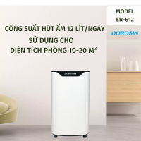 Máy hút ẩm gia đình Airko (Dorosin) ER-612 (công suất 12 lít/ngày)